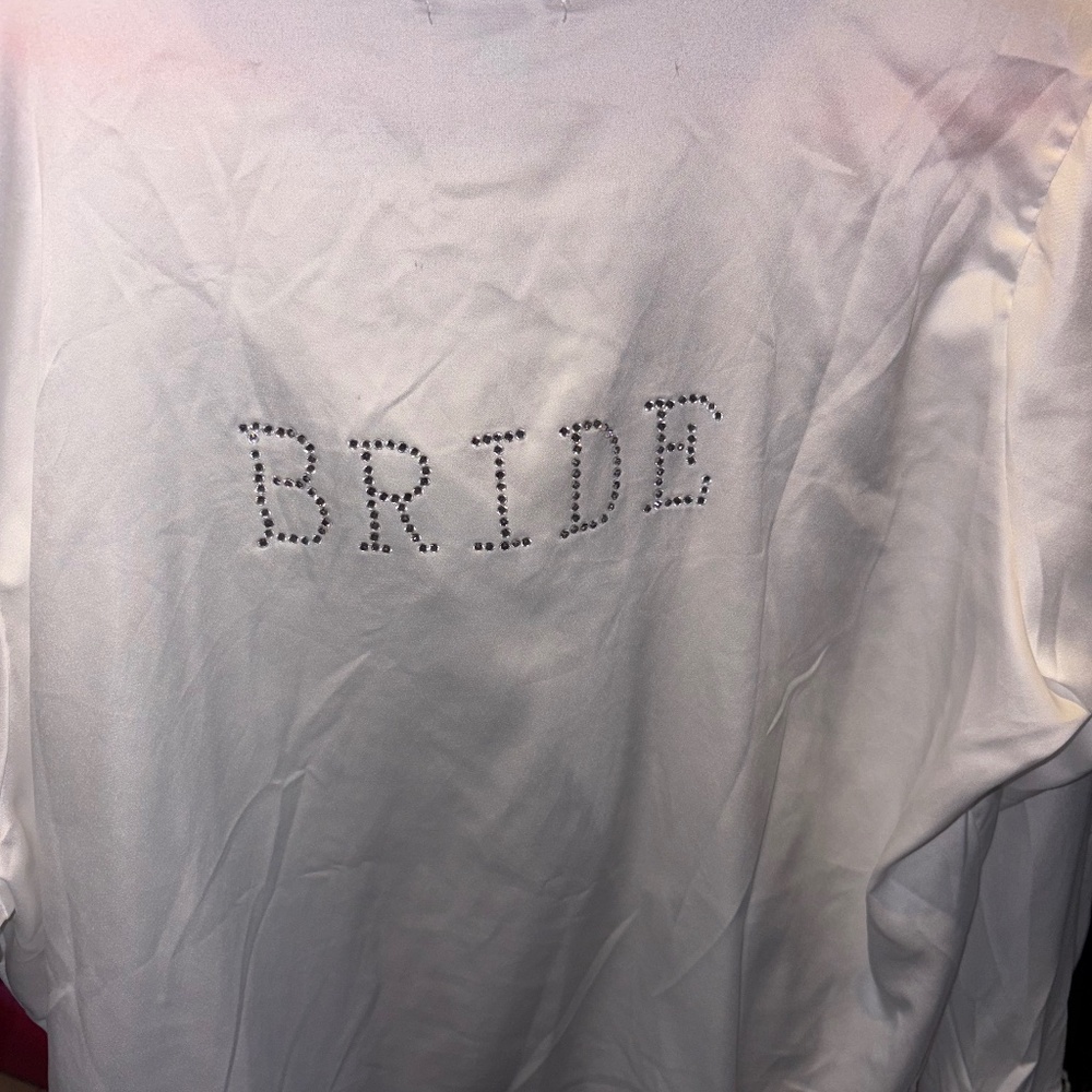 Nasty gal bride robe